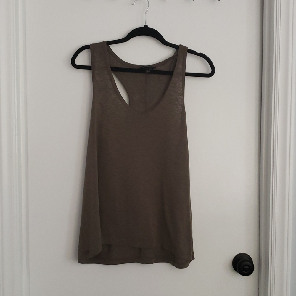 Banana Republic - Racerback Tank - Olive Green - X